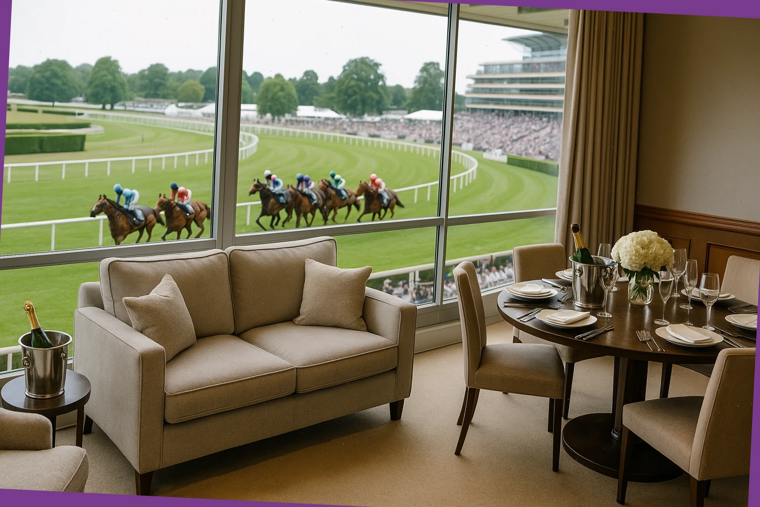 Prestige Suite premium hospitality Ascot